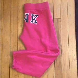 Pink Capri Sweatpants
